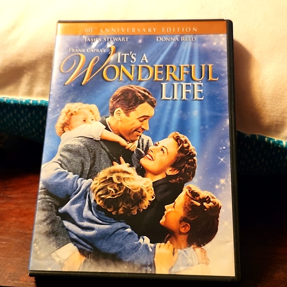 DVD Movie- "It's A Wonderful Life" Color Version Christmas